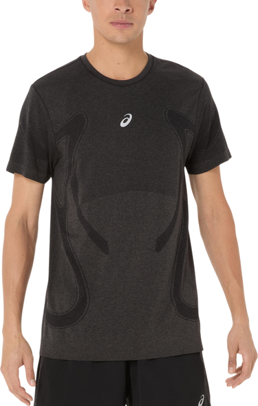 Тениска Asics ASICS Road Seamless Short Sleeve Running T-Shirt Сиво | 2011d355-001, 0