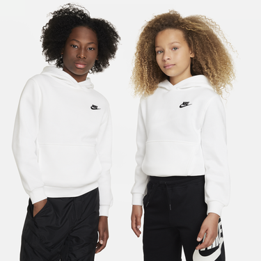Суитчър Nike Nike Sportswear Club Fleece Hoodie Бяло | FD3000-100, 0