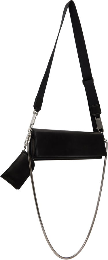 Чанта през рамо Rick Owens Rick Owens Hollywood Griffin Baguette Bag with Metal Detail Черно | RO01E7442 LBLWEH, 2