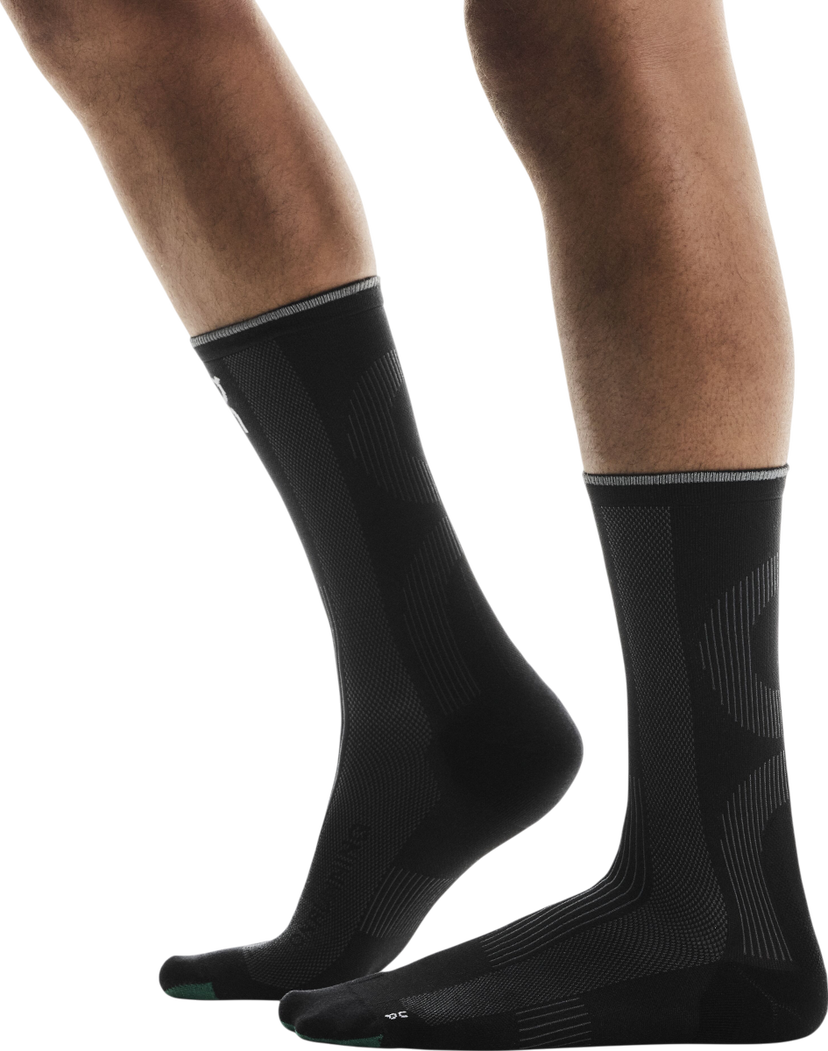 Чорапи On Running On Running Elite Run High Socks Черно | 2uf10010553