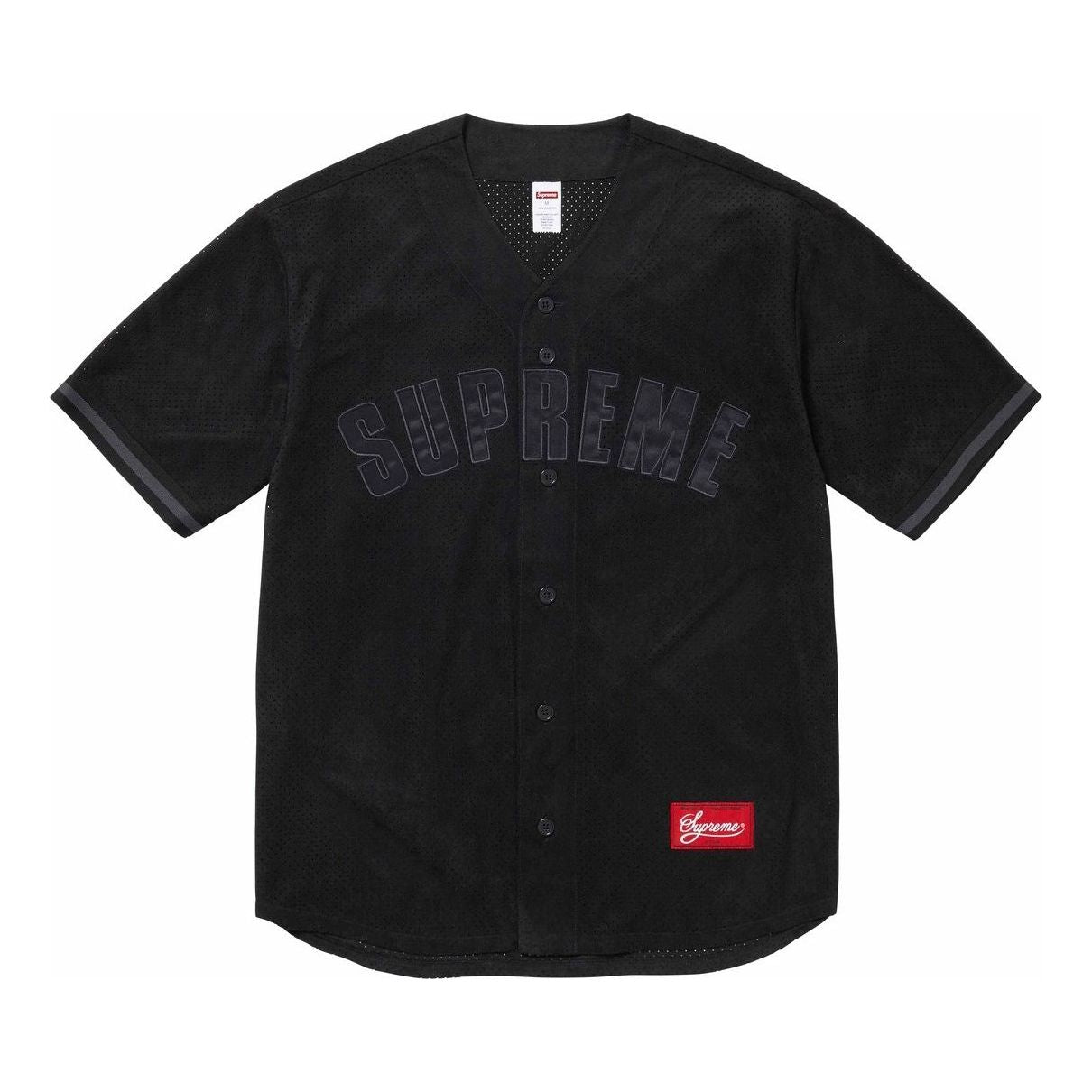 Фланелка Supreme Mesh Baseball Jersey Черно | SUP-SS24-210, 0