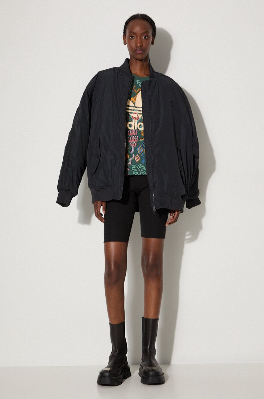 Клинове adidas Originals High Waist Biker Shorts Черно | IW5733, 1