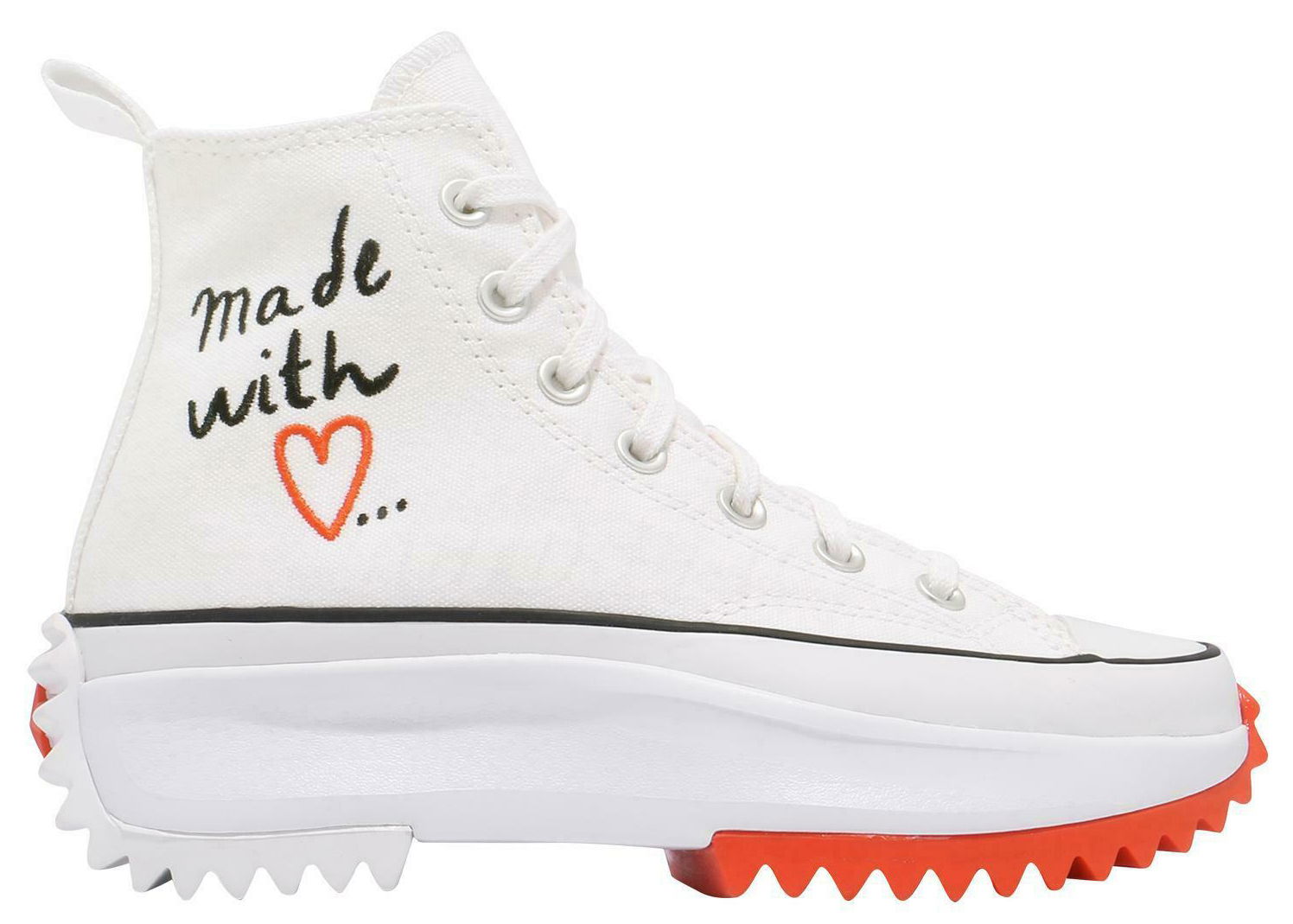 Кецове и обувки Converse Run Star Hike Hi Made with Love White W Бяло | 571874C, 0