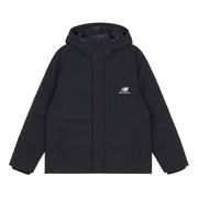 Logo Hooded Down Jacket