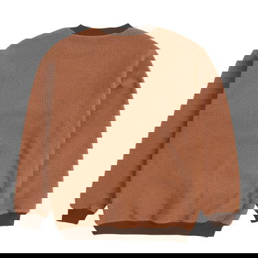 Суитчър Pleasures Mars Sherpa Crewneck Brown Кафяво | P23SP019-BROWN, 6