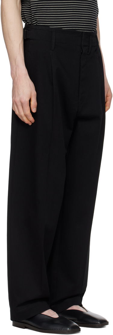 Панталони LEMAIRE Lemaire Pleated Carrot Trousers Черно | PA1194 LF1365, 1