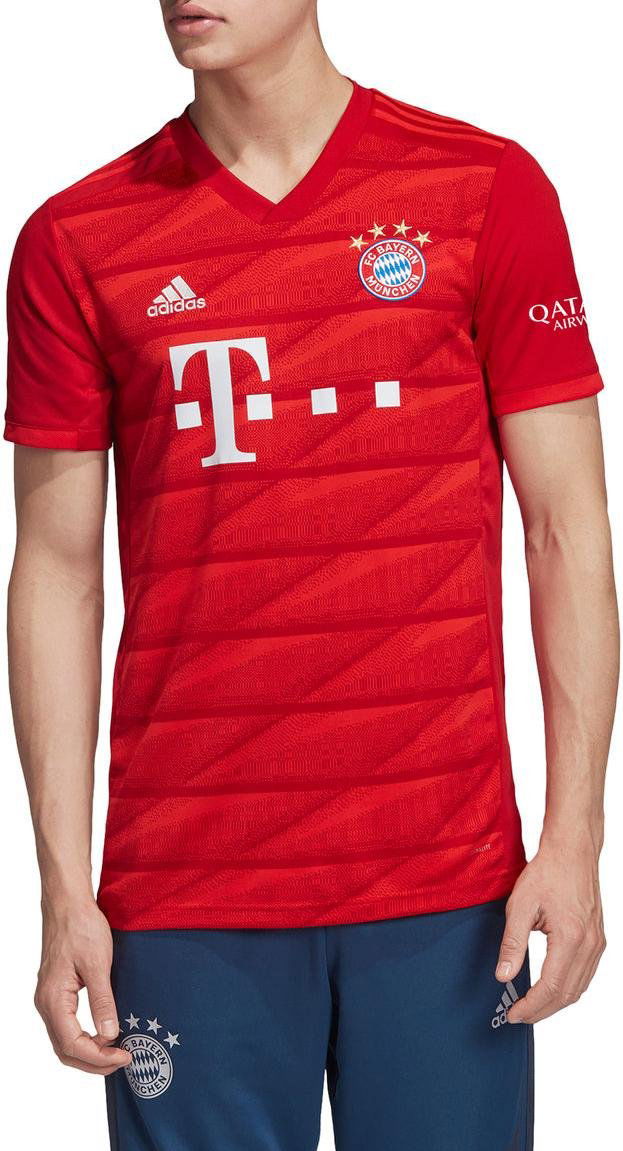 Фланелка adidas Originals FC Bayern 2019/20 Soccer Jersey Червено | dw7410