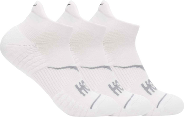 Чорапи Hoka One One Hoka No-Show Run Socks 3-Pack Бяло | 1122930-whtwh, 0