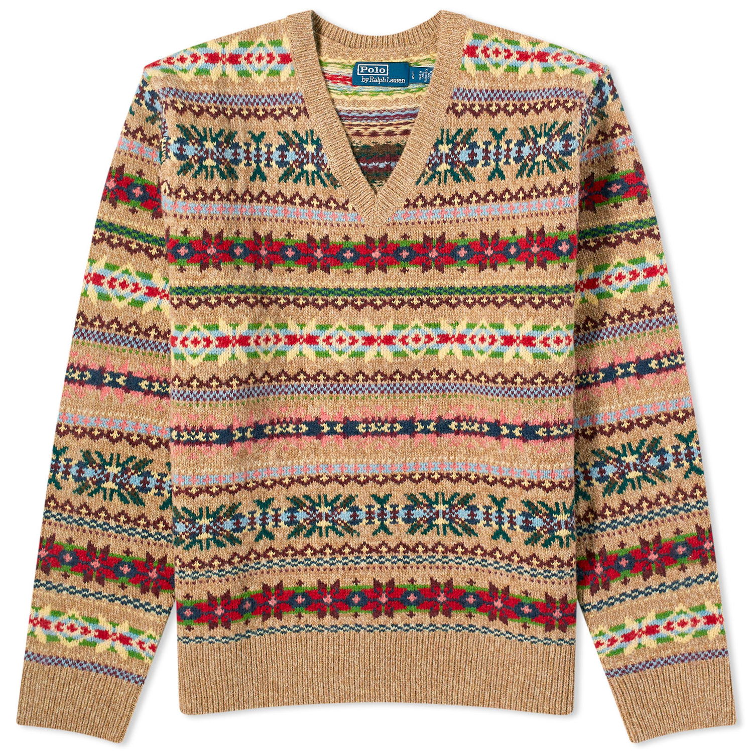 Пуловер Polo by Ralph Lauren Fair Isle Knit Оранжево
 | 710917164001, 0