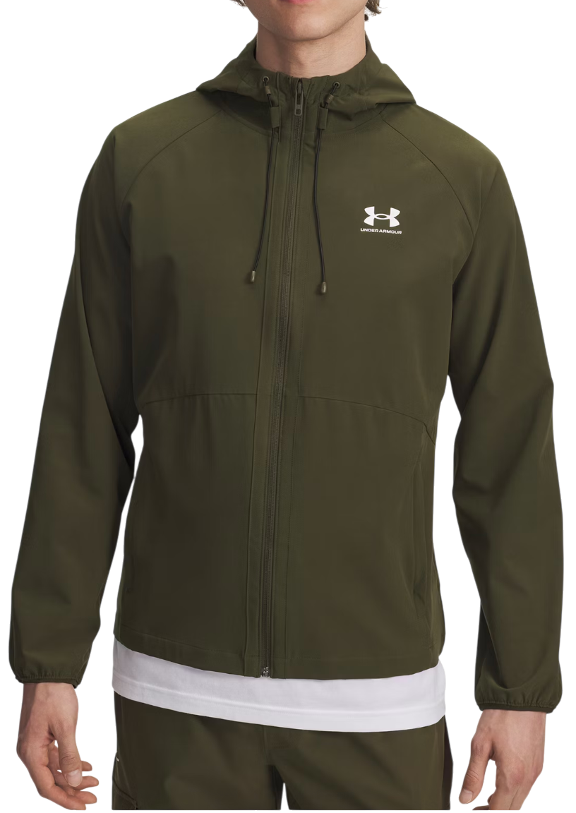 Яке Under Armour Vibe Woven Hooded Jacket Зелено | 6003001-002
