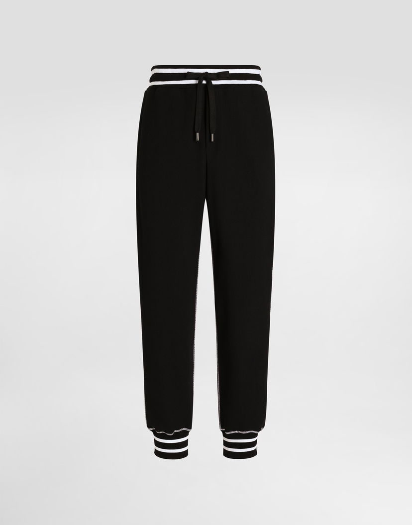 Спортни панталони Dolce & Gabbana Dolce & Gabbana Techno Fleece Joggers Черно | GVS2HZFUS37N0000