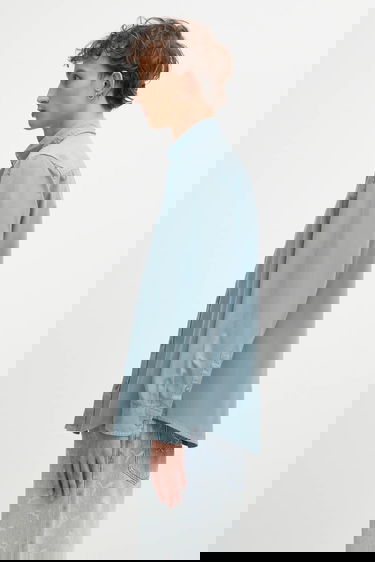 Риза Carhartt WIP L/S Bolton Cotton Shirt Regular Fit Classic Collar Тюркоазено | I030238.33EXX, 1