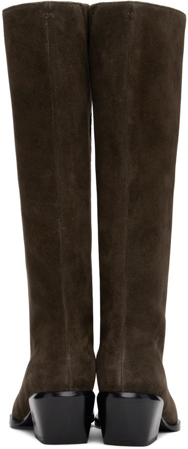 Облекло rag & bone rag & bone Joni Knee-High Suede Boots Кафяво | WFF24FF018SU18, 1