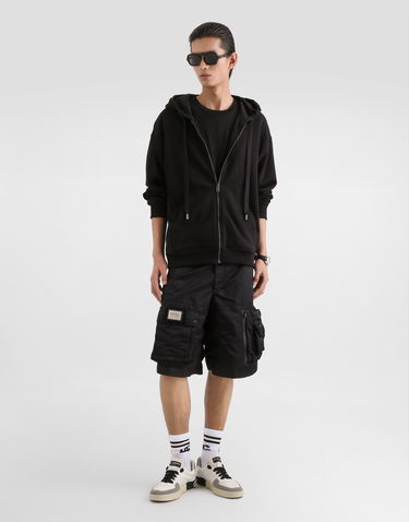 Фланелка Dolce & Gabbana Jersey T-shirt with DG Logo Physical Education Training Patch Черно | G8PN9ZG7PZFN0000, 3