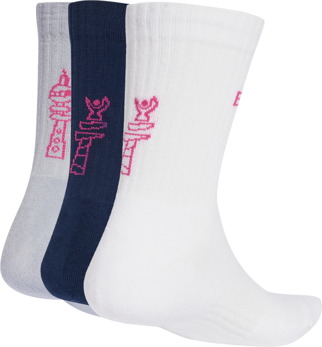 Чорапи adidas Originals BMW Berlin Marathon 2025 3 Pairs Quarter Socks Тъмно синьо | jy7723, 1