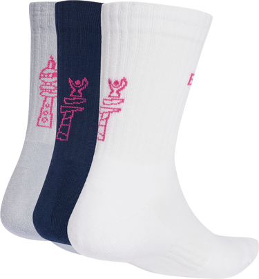 Чорапи adidas Originals BMW Berlin Marathon 2025 3 Pairs Quarter Socks Тъмно синьо | jy7723, 1