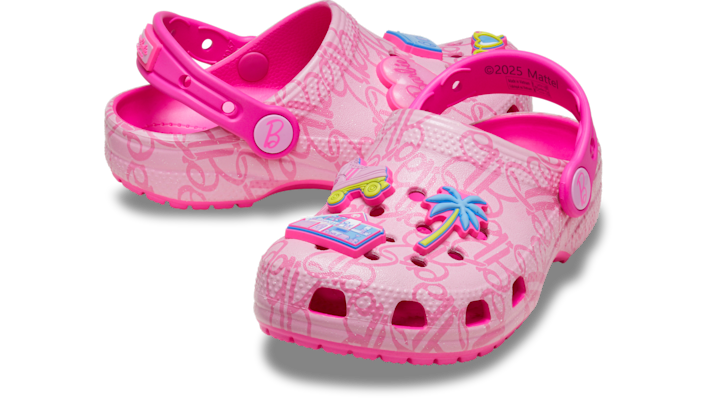 Кецове и обувки Crocs Mattel Barbie Classic Clogs Розово | 211407-90H, 1