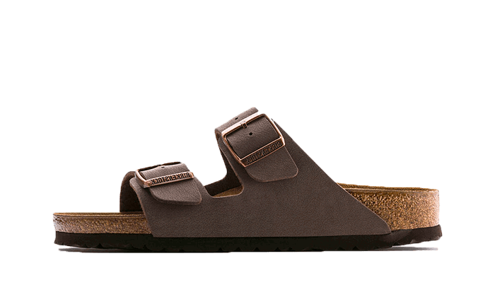 Кецове и обувки Birkenstock Arizona Birko-Flor Nubuck Mocha Кафяво | 0151181/0151183, 0