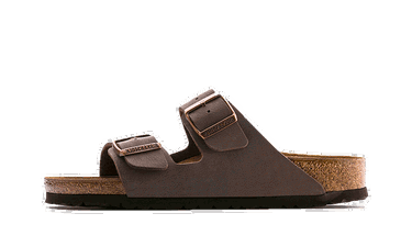 Кецове и обувки Birkenstock Arizona Birko-Flor Nubuck Mocha Кафяво | 0151181/0151183, 0
