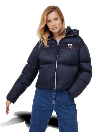 Пухо яке Tommy Hilfiger Puffer Тъмно синьо | WW0WW37479.9BYY