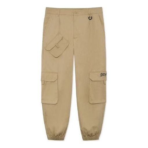 Карго панталони Li-Ning BadFive Changan Loose Fit Cargo Pants Бежово | AKXR619-2, 0