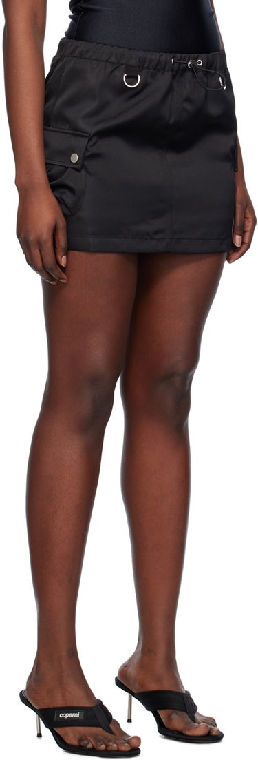 Пола Coperni Coperni Cargo Miniskirt Черно | COPJ49BIS828, 1