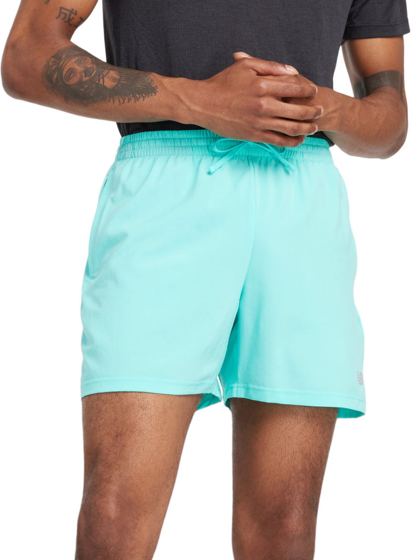 Къси панталони New Balance Sport Essentials Short 5" Тюркоазено | ms41227-cyj