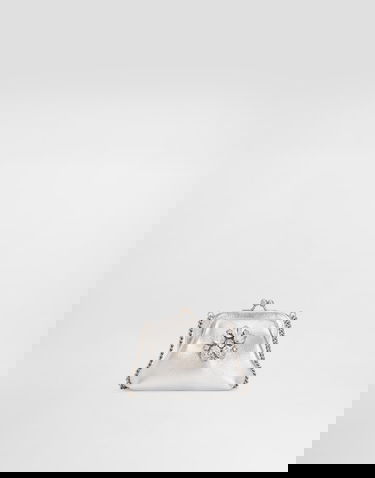 Дамска чанта Dolce & Gabbana Jeweled Laminated Calfskin Bag Металик | EB0007AY81280998, 0