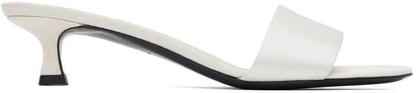 Аксесоари The Row The Row Combo Kitten Heel Sandals Бяло | F1465-W326W328, 0