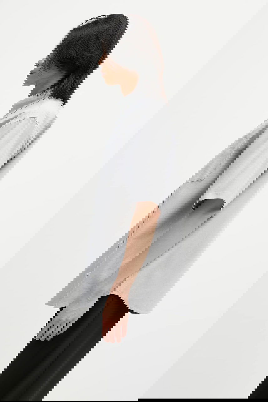 Риза Carhartt WIP Braxton Short Sleeve Button-Down Relaxed Fit Shirt Сиво | I031454.2V3XX, 1