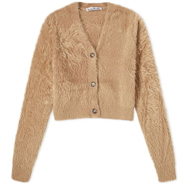 Пуловер Acne Studios Kazimira Fluffy Cardigan Бежово | A60436-640, 0