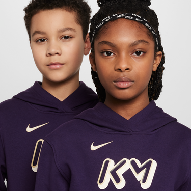 Суитчър Nike Kylian Mbappé Club Fleece Hoodie Лилаво | HQ3685-585, 3