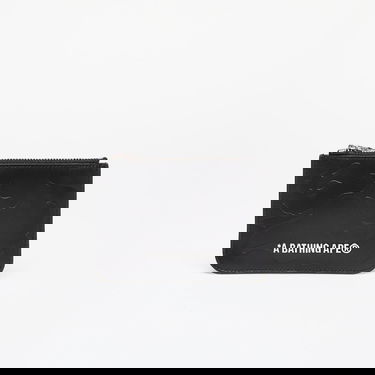Портфейл BAPE A BATHING APE Solid Camo Leather Pouch Wallet Black Universal Черно | 001SGK201316M BLK, 0