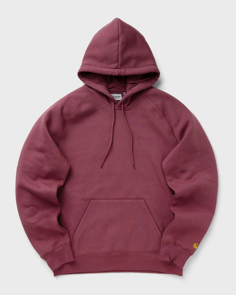 Суитчър Carhartt WIP Hooded Chase Sweat Бургунди | I033661-2BB.XX