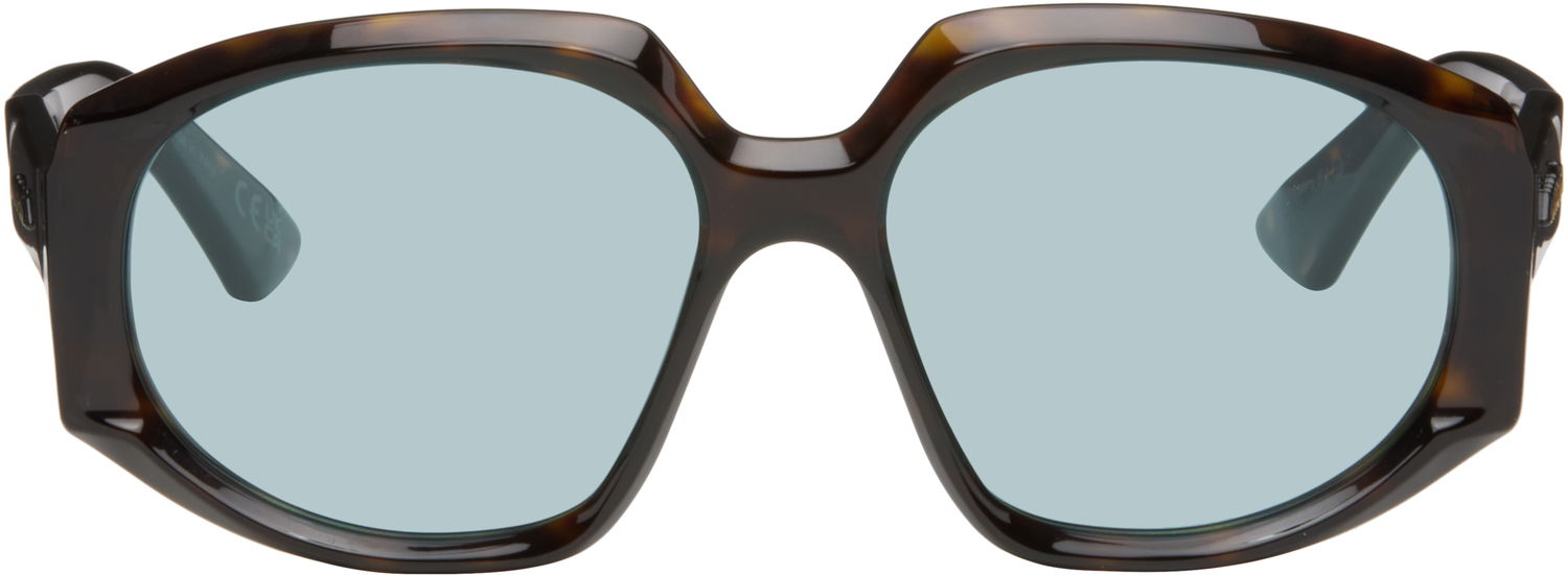 Слънчеви очила Marni RETROSUPERFUTURE Edition Arithiel Tortoiseshell Sunglasses with Light Blue Lenses Кафяво | UYX, 0
