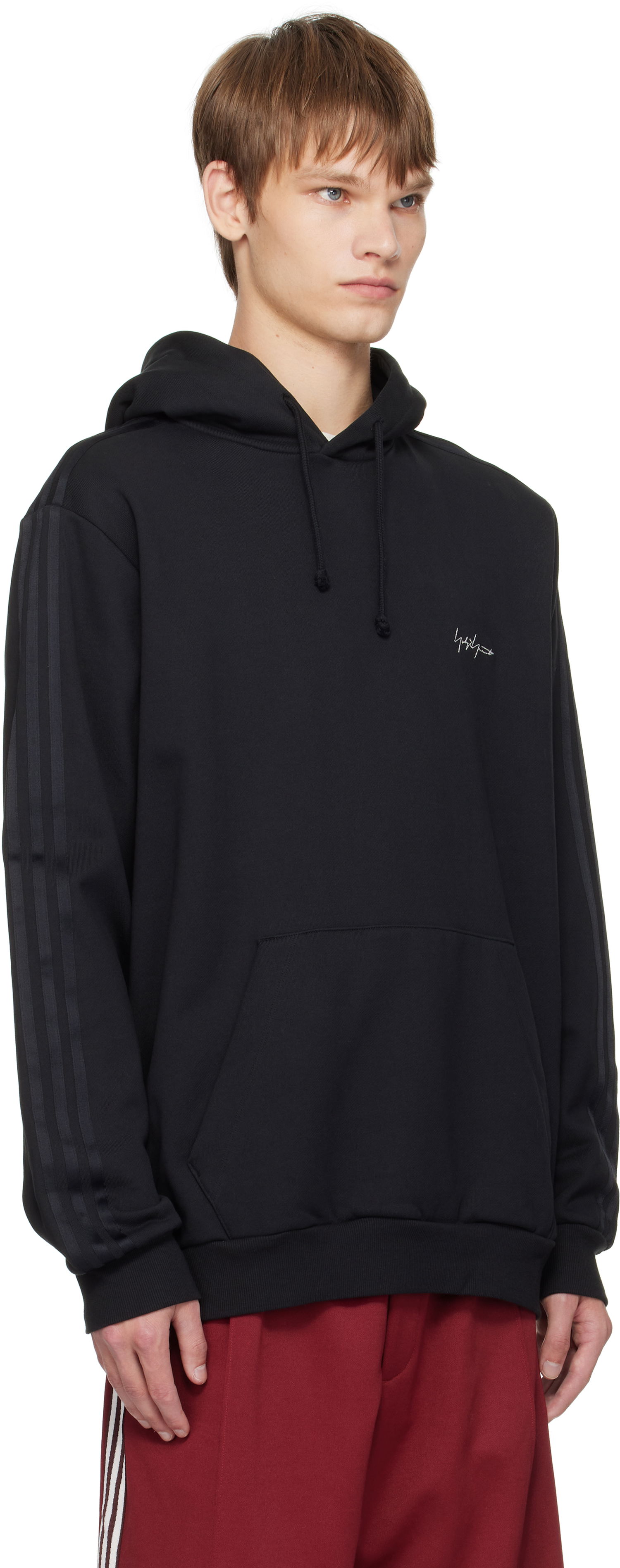 Суитчър Yohji Yamamoto Y-3 Yohji Yamamoto Kuro Hoodie Черно | KA9652, 1