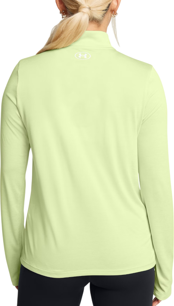 Тениска Under Armour Long Sleeve Half-Zip Top Tech Twist Зелено | 1384225-383, 1