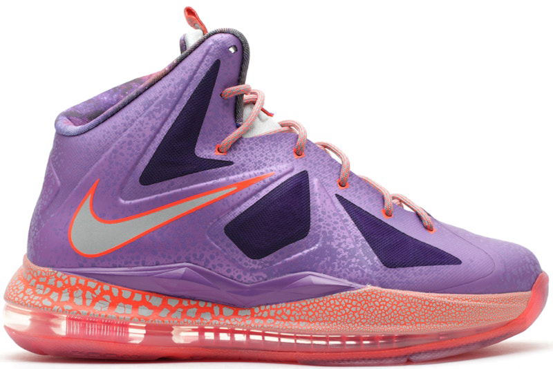 Кецове и обувки Nike LeBron X All-Star Area 72 Лилаво | 543564-500, 0