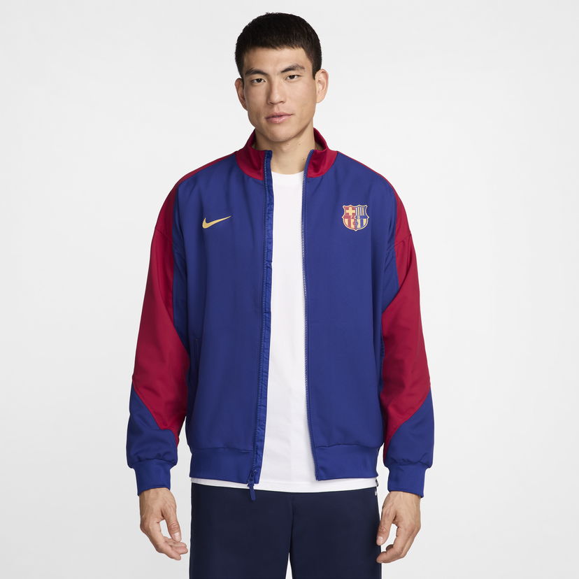 Яке Nike Dri-FIT FC Barcelona Strike Тъмно синьо | FN9795-455