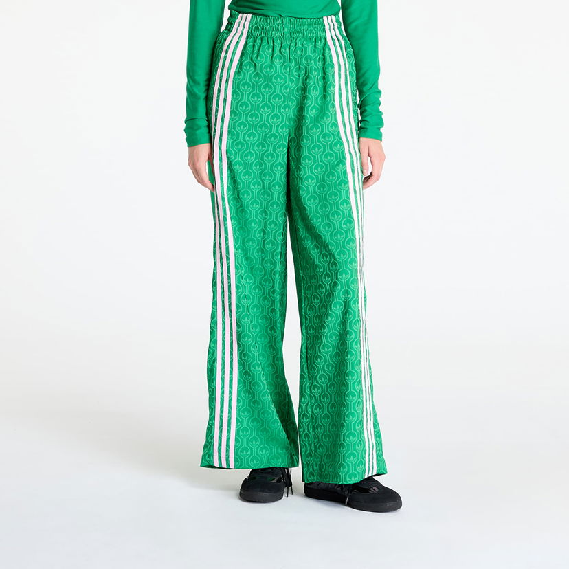 Пижама adidas Originals Pyjama Wideleg Pant Green Зелено | JN7662