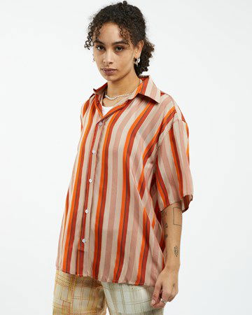 Риза (di)vision Short Sleeve Shirt Червено | 009SS22-1, 1