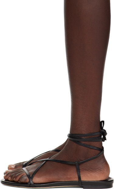 Грижа за обувките Aeyde Aeyde Penny Flat Sandals Черно | A11-FS-TTTR08FL52-SS24-800-007, 2