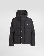 Dolce & Gabbana Padded Quilted Hooded Puffer Jacket