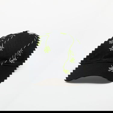 Шапка с козирка Footshop Black Baseball Cap with Flower Embroidery Черно | FTSHP_397, 0