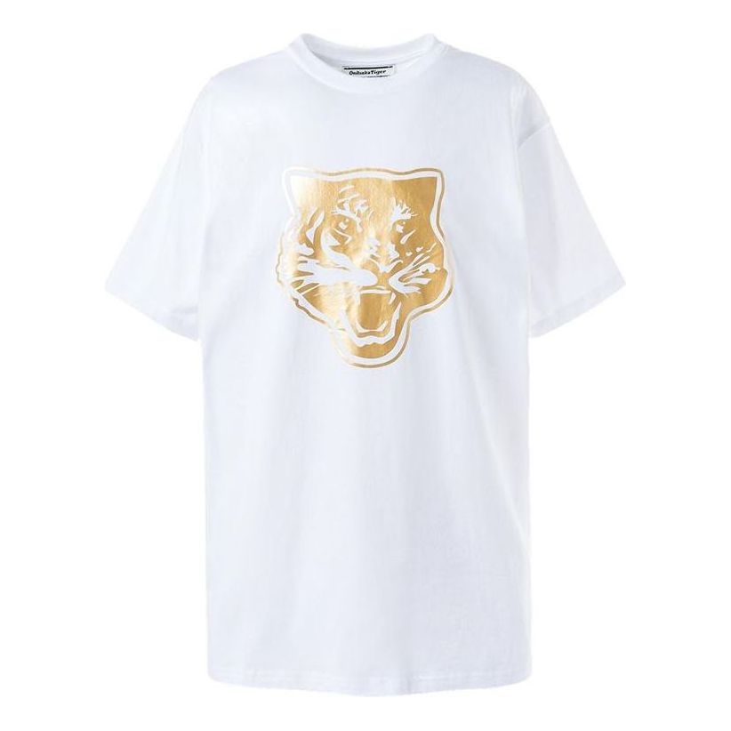 Тениска Onitsuka Tiger Tiger Graphic T-Shirt Бяло | 2183A460-103