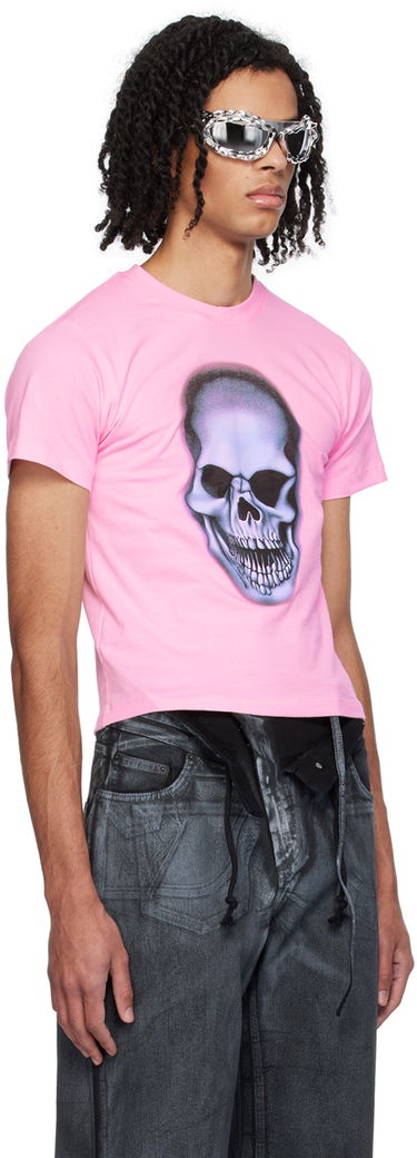 Тениска Ottolinger Ottolinger Skull Print T-Shirt Розово | 1501414, 1