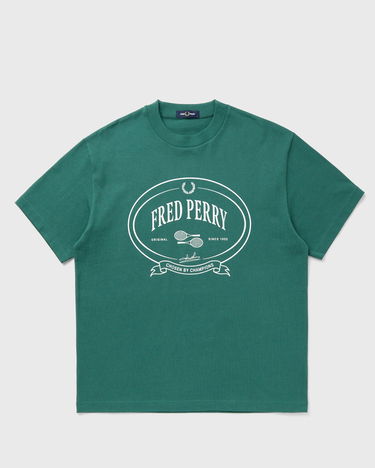 Тениска Fred Perry Fred Perry Chosen By Champions Graphic T-Shirt Зелено | M1316-Z18, 2