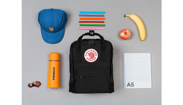 Раница FJÄLLRÄVEN Kånken Mini Черно | F23561-550, 2