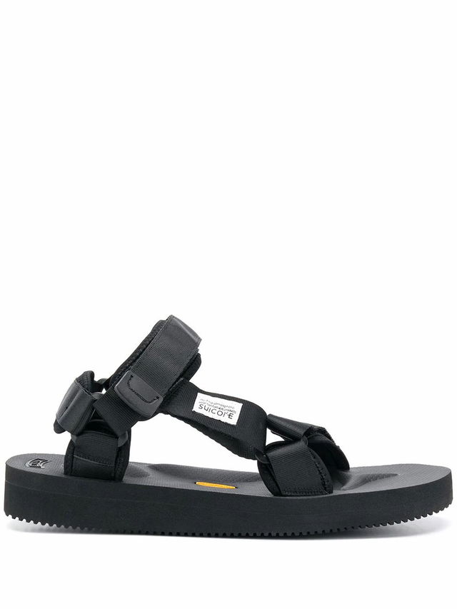 Black Rubber Sandals