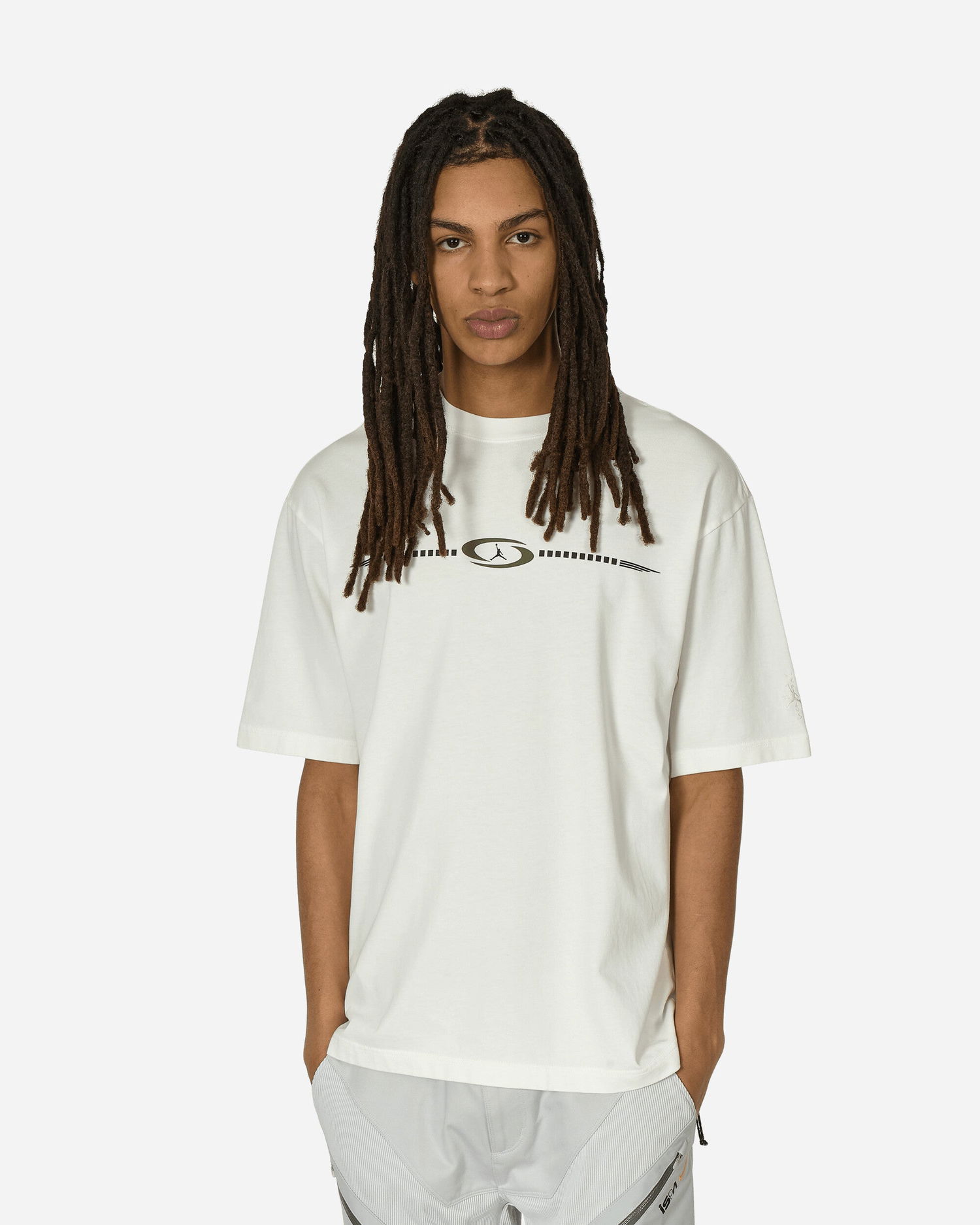 Тениска Jordan Air Jordan x Travis Scott LOGO TEE Бяло | DZ5510-133, 1